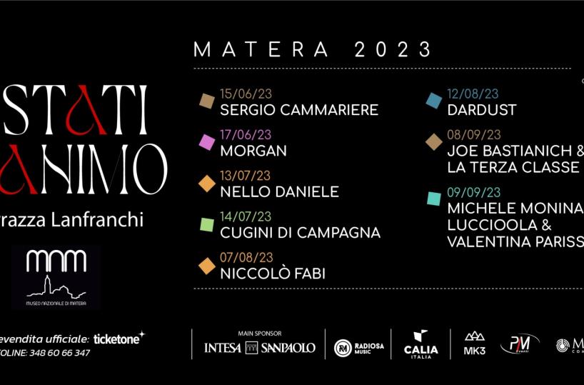 ''Estati d'animo'' a Matera con nove concerti di cantautori
