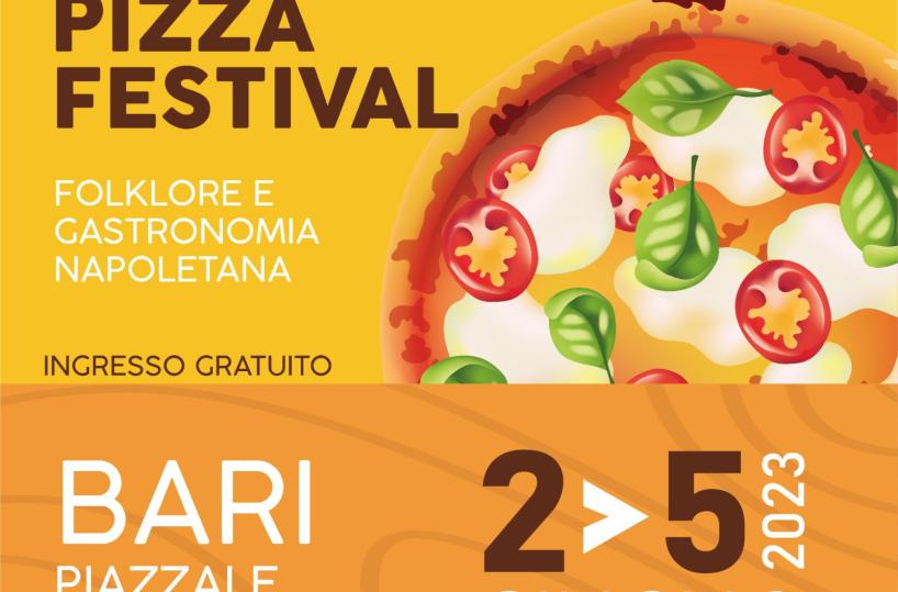 Bari, dal 2 al 5 giugno a Piazzale Lorusso c’è il Pulcinella Pizza Festival