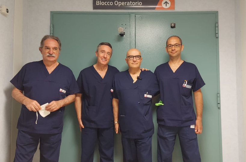 Altamura, due équipe insieme per una paziente di 86 anni, operata di tumore a colon e rene