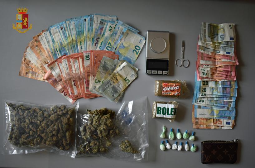 Spaccio di droga a Galatina: un arresto e due denunce della polizia