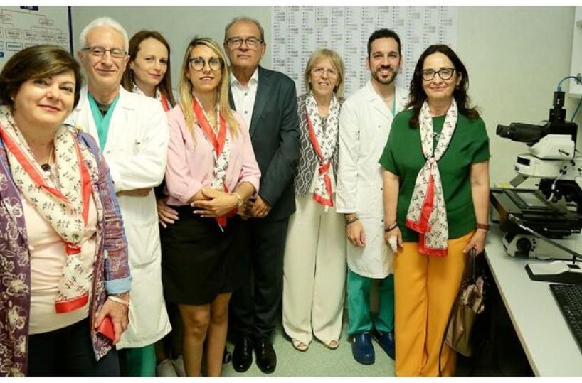 Foggia, l'Ail dona un microscopio all'ospedale di San Giovanni Rotondo