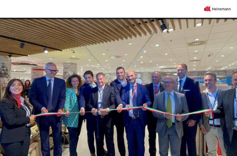 Inaugurato nuovo duty free Heinemann nell'aeroporto di Bari