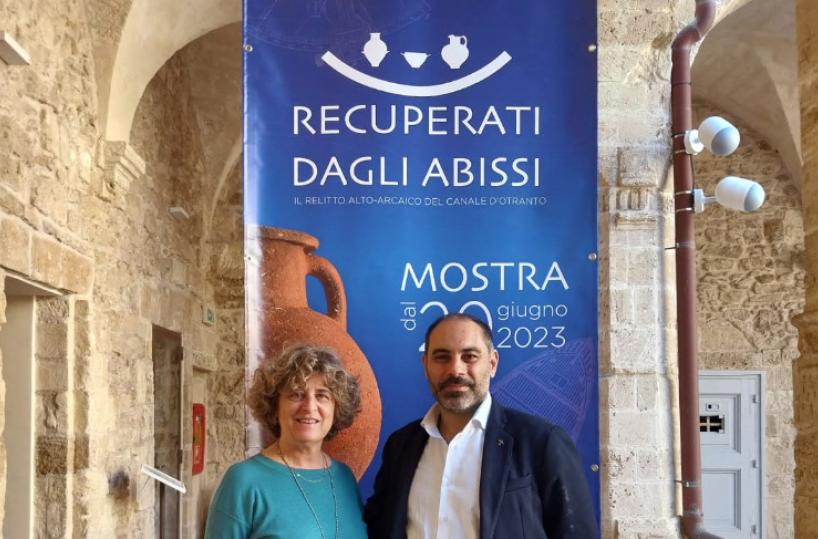 Taranto, inaugurata la mostra dei reperti recuperati dagli abissi marini 