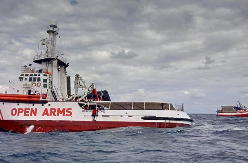 Migranti, nave Open Arms in navigazione verso Brindisi