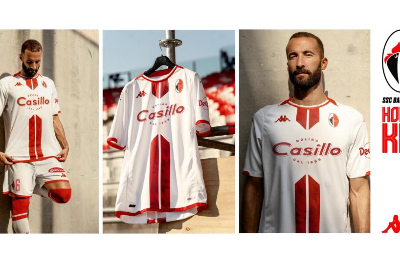 Bari, presentata la prima divisa: ecco la maglia casalinga