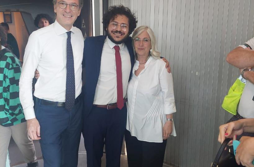 Zaki è a Milano: 'E' il giorno più importante della mia vita'