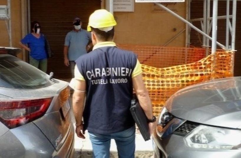 Lavoro nero e irregolare nel Salento: multe e sanzioni per 120mila euro