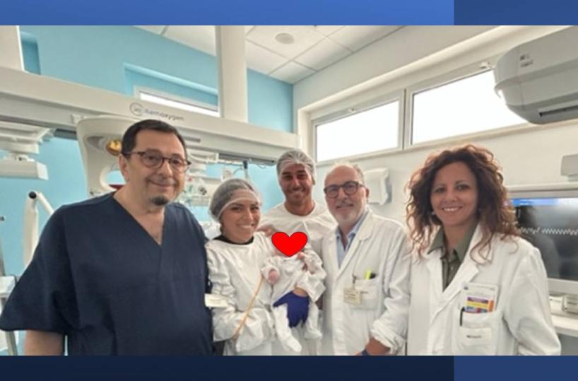Foggia, al Policlinico di Foggia delicato intervento di ernia diaframmatica su una neonata