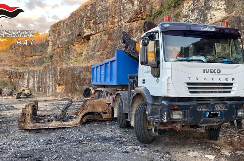 Minervino Murge, ritrovati dai carabinieri veicoli rubati per 200mila euro