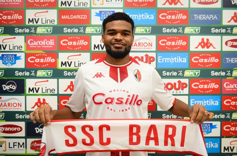 Bari calcio,  arriva Malcom Sylas Edjouma Laouari 