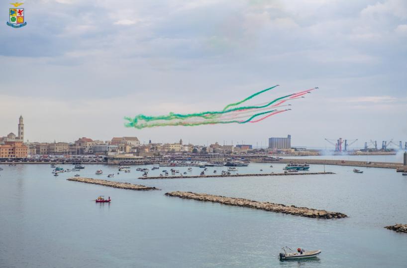 La Puglia attende le Frecce Tricolori: il 25 agosto sorvolo su Bari, domenica air-show a Giovinazzo