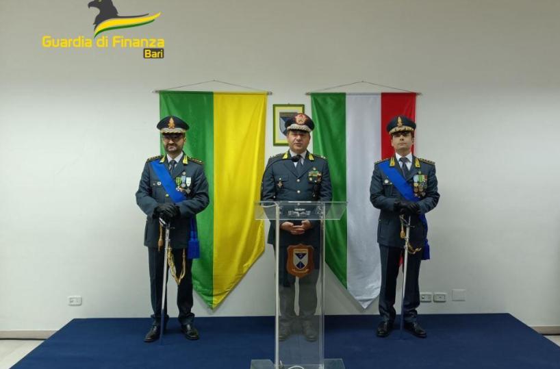 Gdf, Trivisani nuovo capo nucleo economico-finanziario Bari