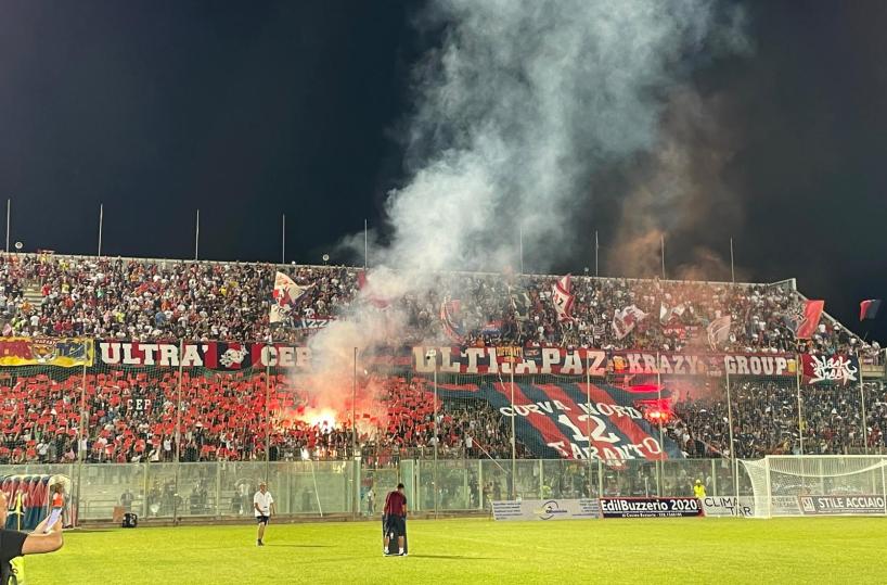 Il derby Taranto - Foggia allo Iacovone finisce 2-0