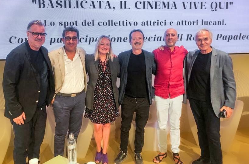 Al Festival del cinema di Venezia uno spot collettivo: «Il cinema vive in Basilicata»