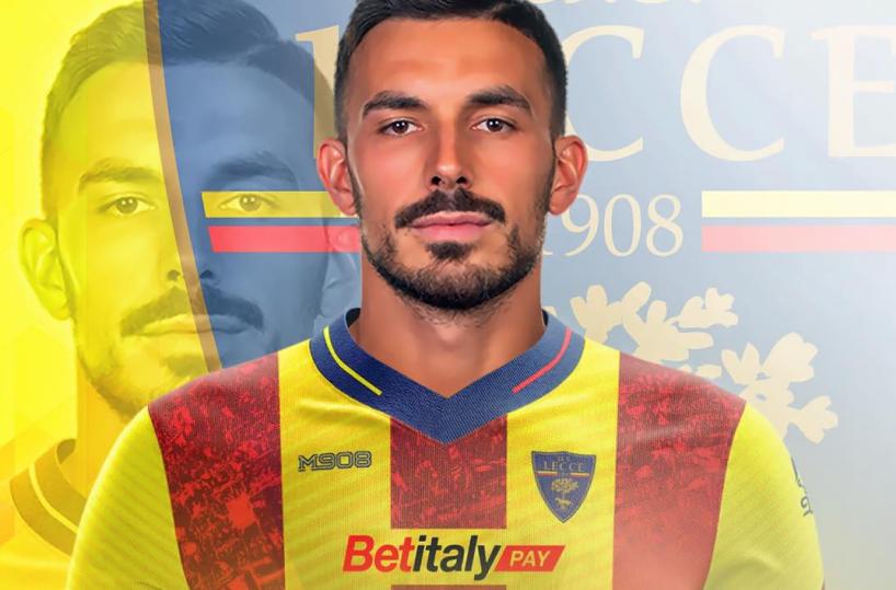 Lecce, Sansone firma e inizia la sua avventura con la maglia numero 11