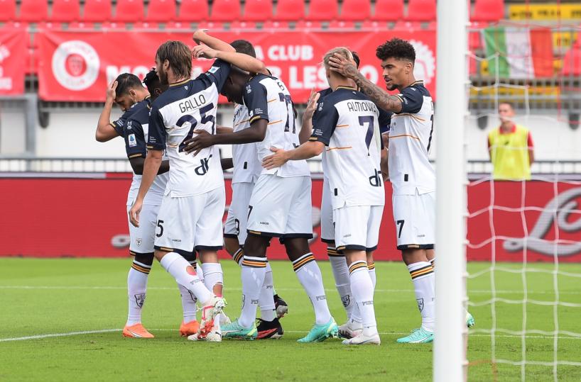 Lecce, la trasferta a Monza si chiude sull'1-1: 4 risultati utili su 4 per i giallorossi