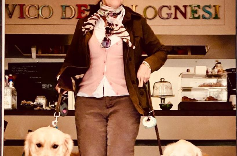 Lecce, la prof. Beatrice e i suoi due amici pelosi Dante e Hunter
