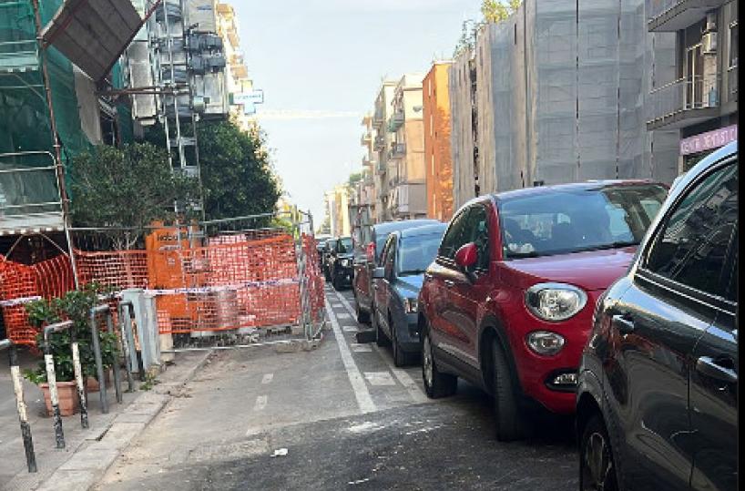 Bari, a Japigia il flash-mob contro le piste ciclabili