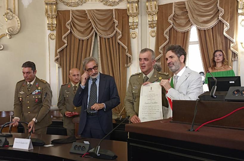 Cittadinanza onoraria alla Scuola di Cavalleria