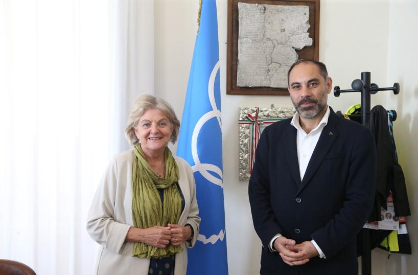 Commissaria Ue Ferreira in visita a Taranto: «Impegno per industria pulita e sana»