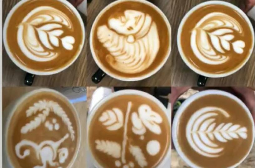 A Rapolla il cappuccino decorato è un’arte senza spreco