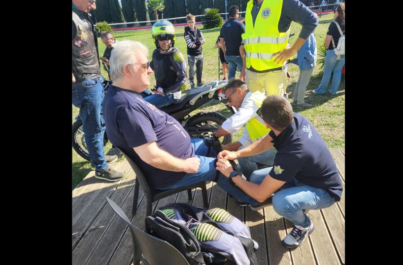 San Severo, l’inclusione viaggia in moto e coinvolge gli ipovedenti