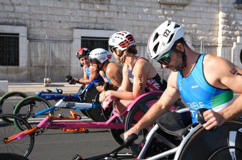 Taranto capitale mondiale del paratriathlon nel week end