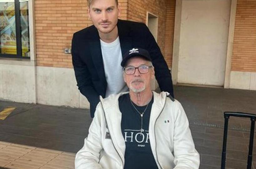 Tacconi lascia ospedale San Pio, il figlio: «E' una grande emozione»