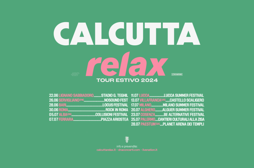 Calcutta annuncia il «Relax Tour» estivo: sarà anche a Bari per il Locus Festival
