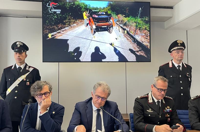 Bari, carabiniere libero da servizio sventa furto di motociclo 