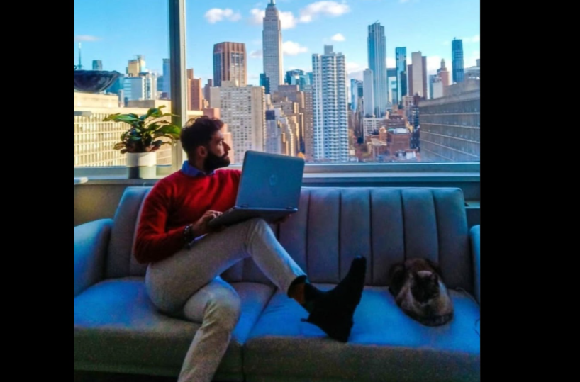Il sogno americano di Rocco dall’Erasmus a creativo di successo