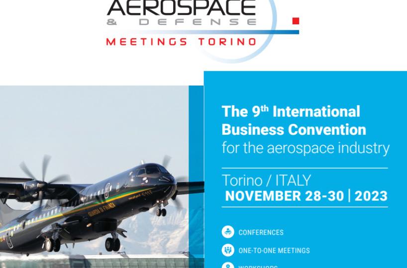 La Puglia a Torino per gli «Aerospace & Defense Meetings»