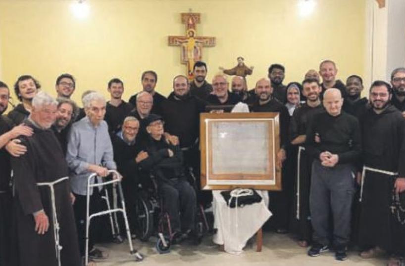 Bari, settanta frati francescani in pellegrinaggio dalla Basilica di San Nicola alla Cattedrale