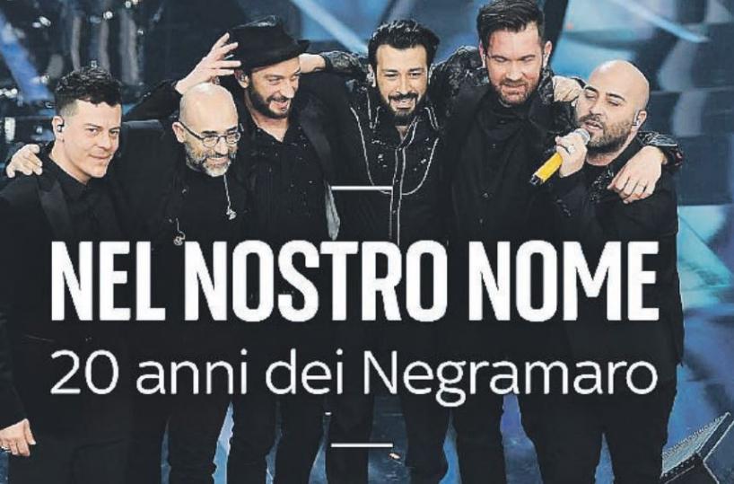 «Vent’anni di Negramaro», i racconti della rock band dal Salento ai grandi successi