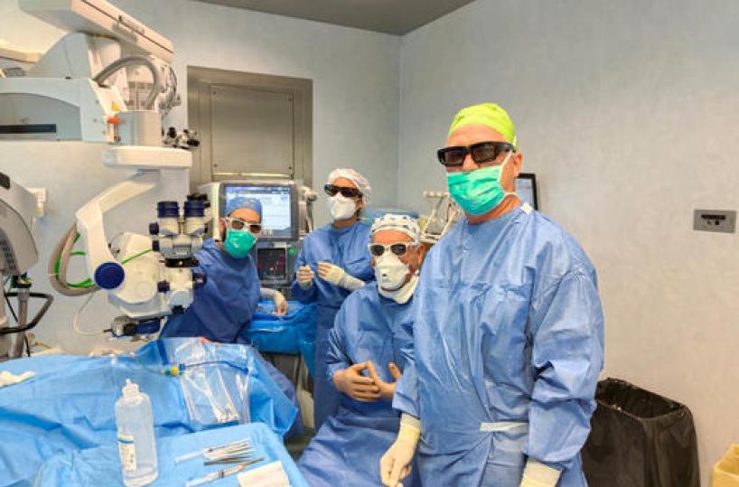 Una iniezione salva la retina di un neonato: prima volta della Asl di Bari