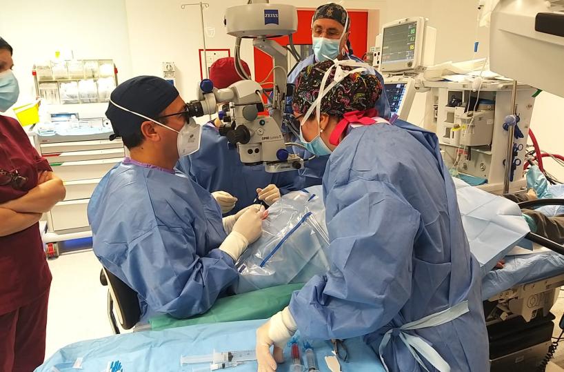 Altamura, eseguito primo trapianto di cornea nel reparto di Oculistica