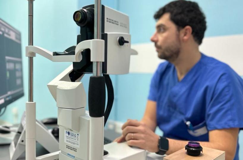 Bari, al Policlinico una lente che migliora fino a 10 volte la Tac agli occhi
