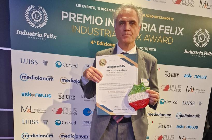 Ad Acquedotto Pugliese il premio nazionale di Industria Felix 