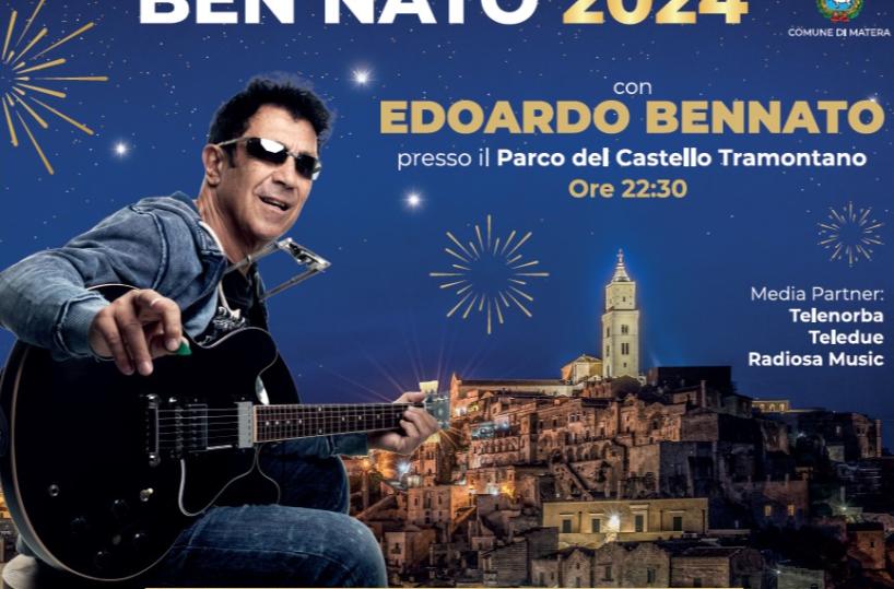 Tutto pronto per il Capodanno a Matera con Bennato