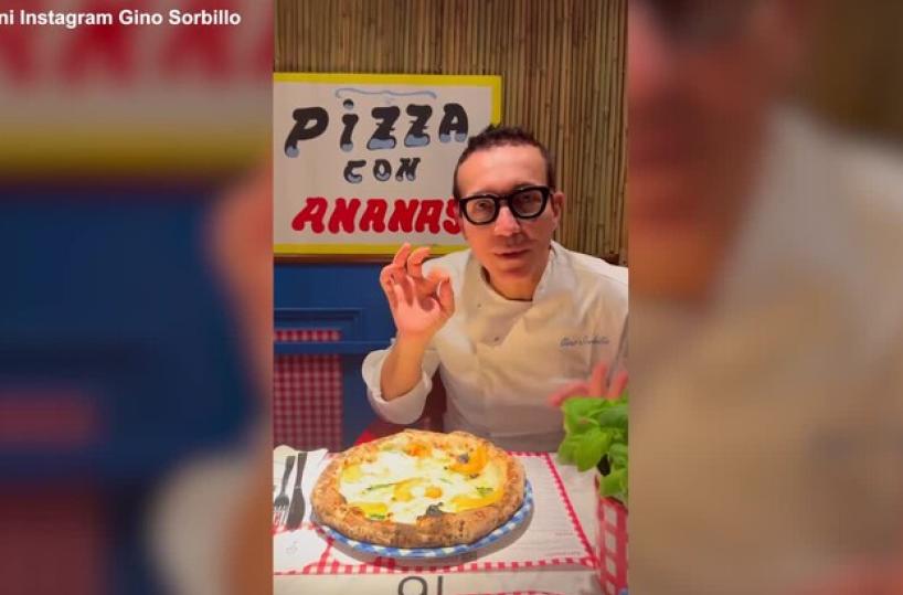 Sorbillo sdogana la pizza all'ananas e il web insorge