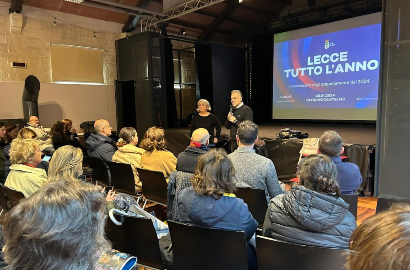 Lecce sarà città-palcoscenico per 360 giorni l’anno