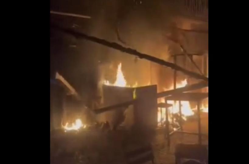 Bar distrutto a Trani da un incendio, la solidarietà di Confcommercio e Fipe