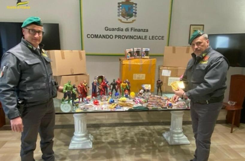 Lecce, Barbie, Hello Kitty e Pokemon falsi: sequestrati oltre 140mila giocattoli