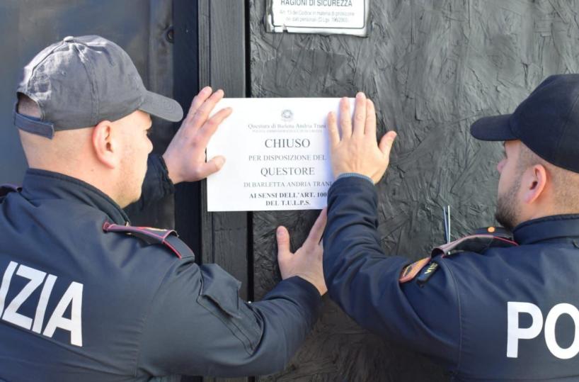 Trani, dopo  la rissa con sparatoria sigilli alla discoteca e licenza a rischio