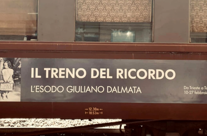 Foibe, il «Treno del ricordo» conclude il suo viaggio nella stazione di Taranto