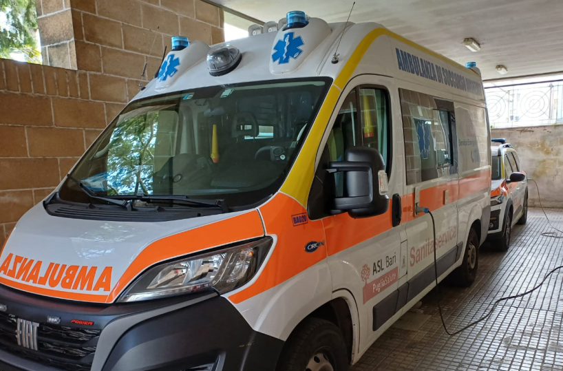Alberobello, Gioia ha troppa fretta Nasce in ambulanza verso Monopoli