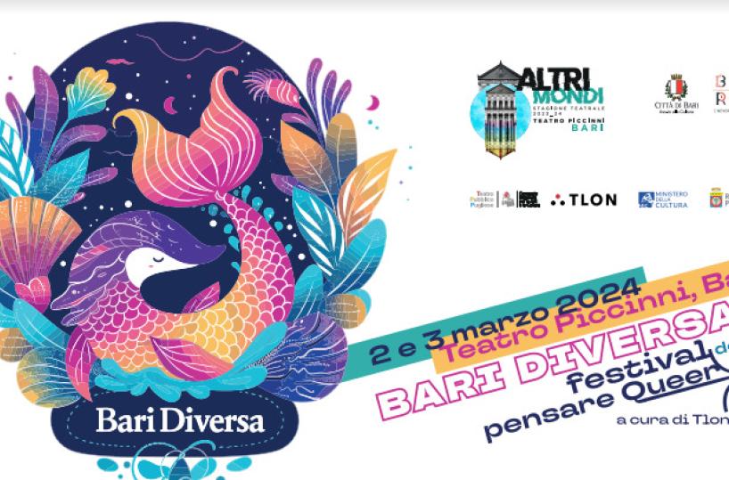 &laquo;Bari Diversa&raquo;, al Piccinni la due giorni con il festival del Pensare Queer