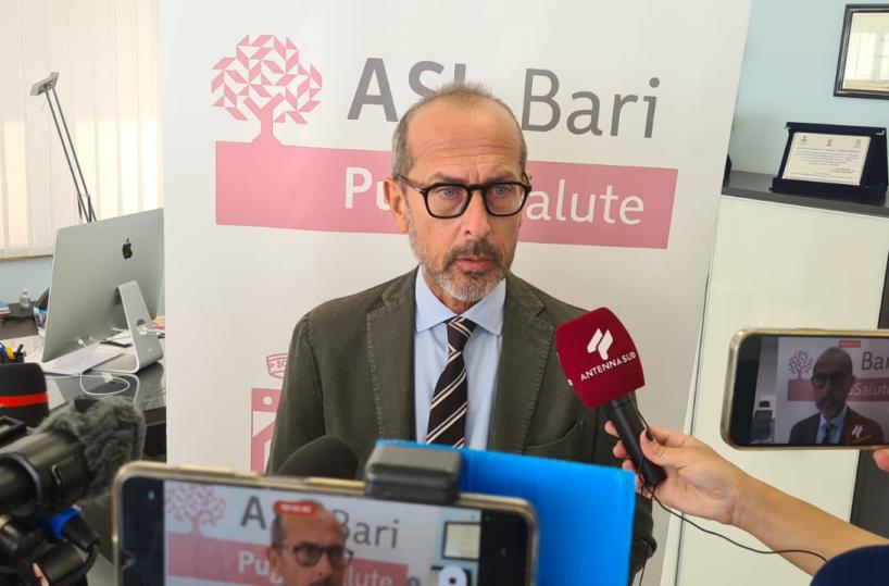 Il saluto del direttore generale Sanguedolce ai dipendenti della Asl Bari: «Vi voglio bene»