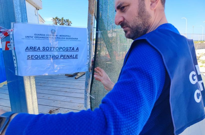 Lavori edili abusivi a Costa Ripagnola, sequestrato cantiere