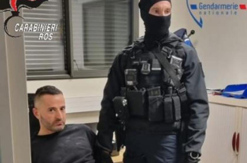 Foggia, si pente il boss Raduano, catturato in Corsica dopo l'evasione dal carcere di Nuoro